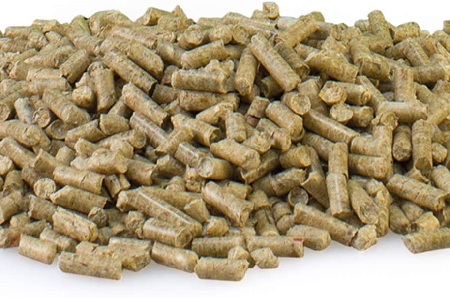 Pellets de fibra de madera para literas animales